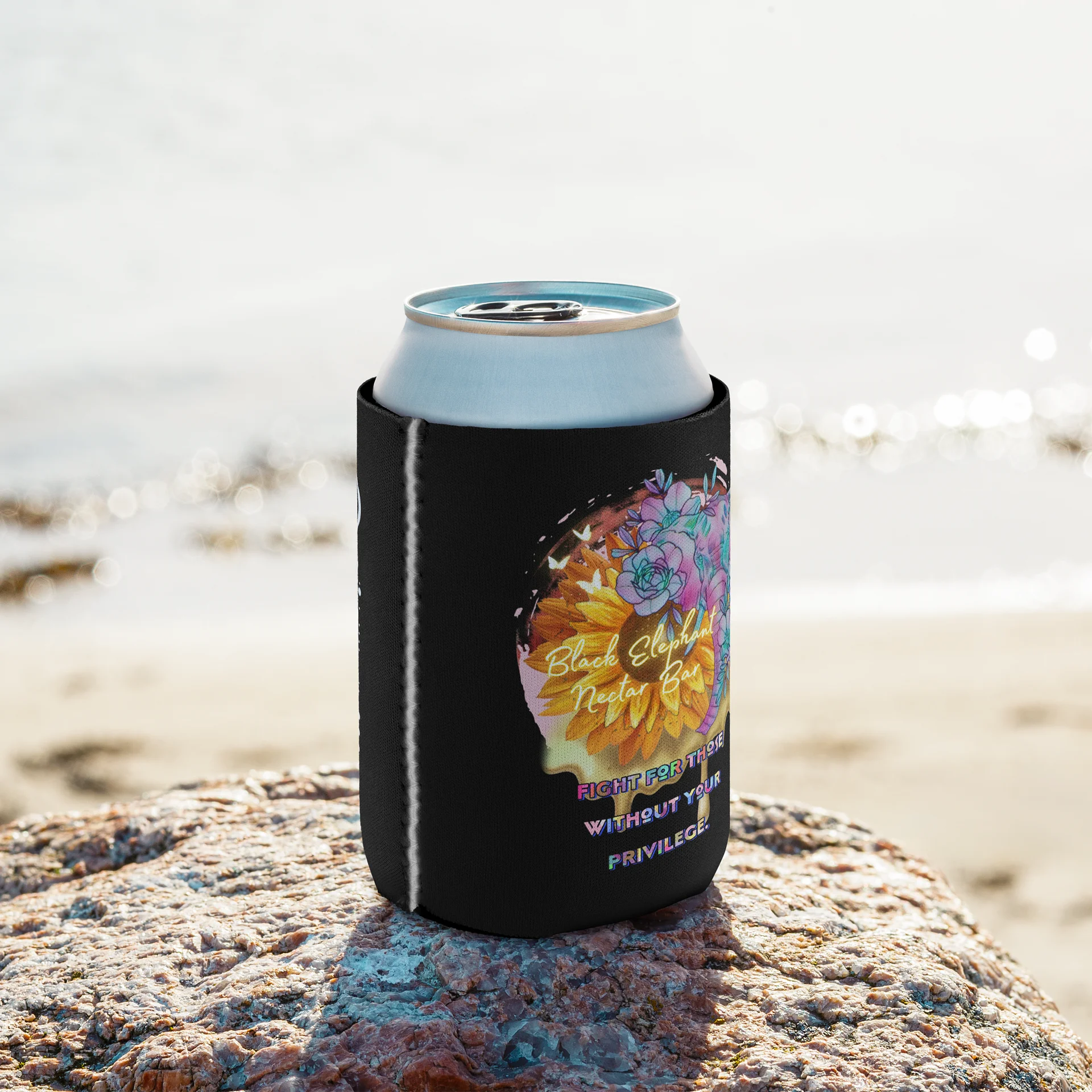 Fight For Those Without Your Privilege Insulated Can Sleeve product image (7)
