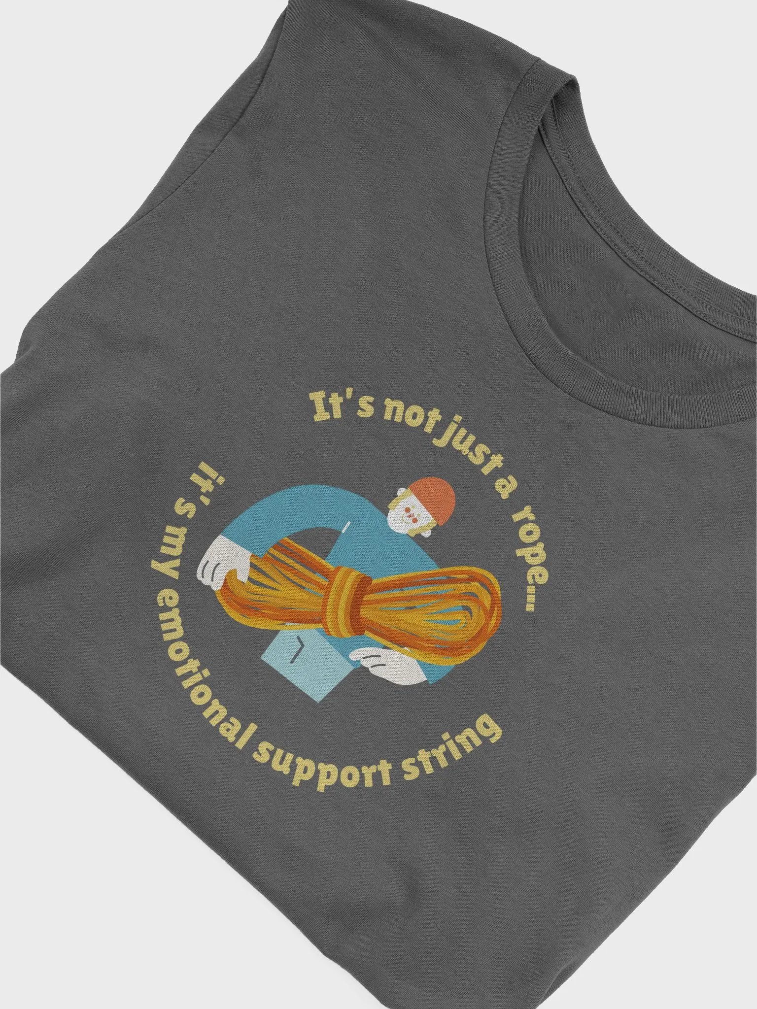 Emotional Support String - Climbing T-Shirt product image (3)