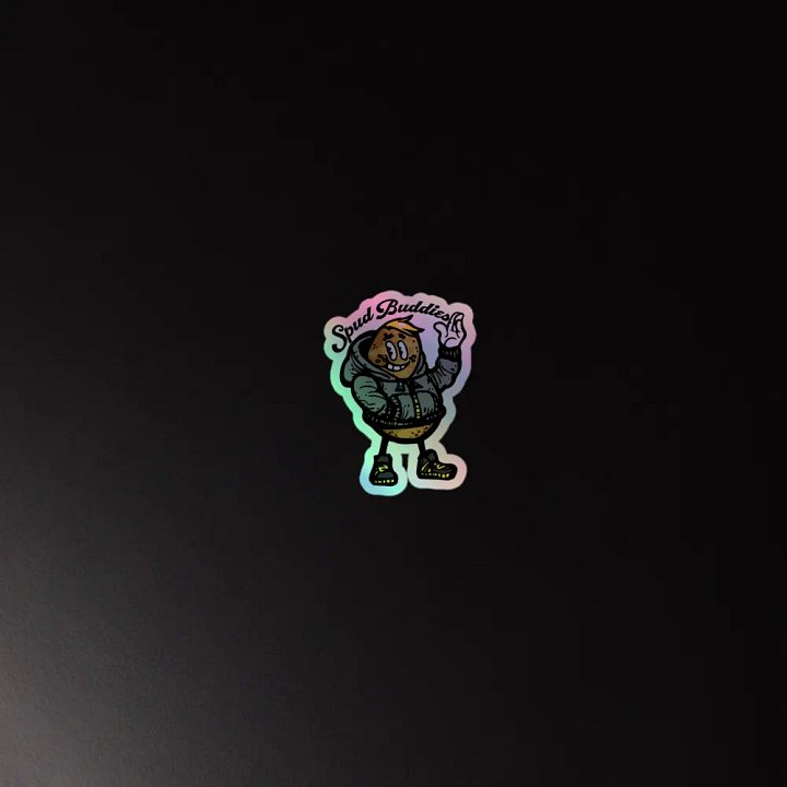 Spud Buddies Holographic Sticker product image (4)
