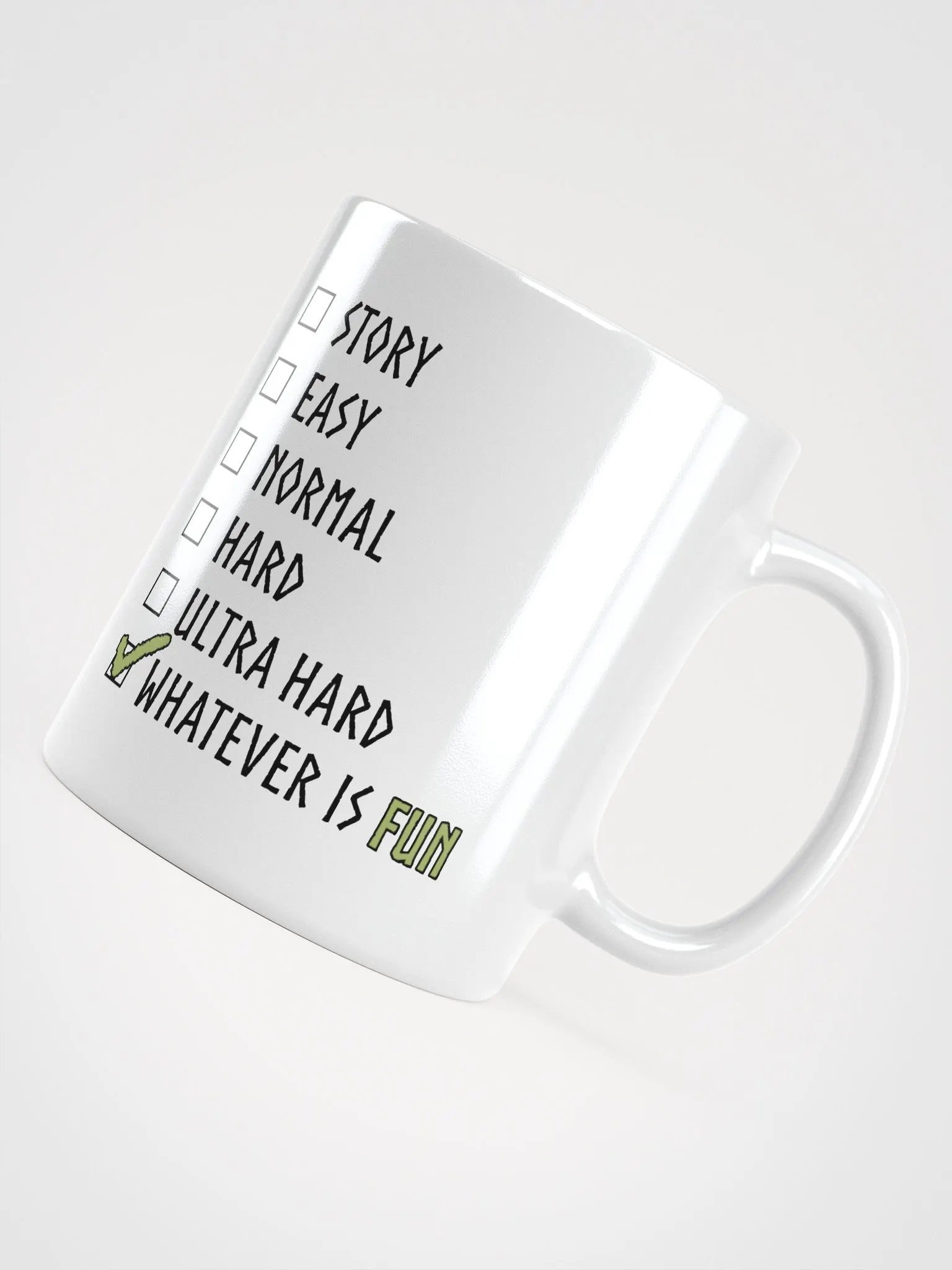 BEST DIFFICULTY - Mug White product image (4)