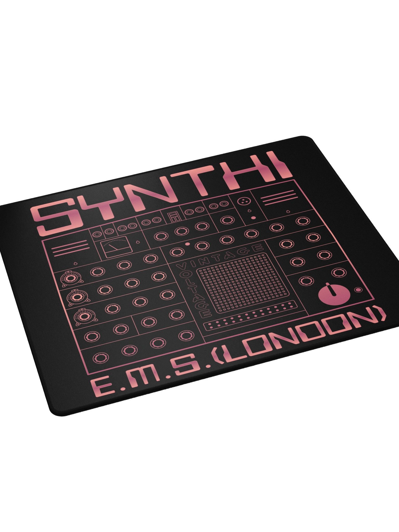 EMS Synthi Gaming Mouse Pad 18" - AKS VCS3 Electronic Music Studios (Vintage Analog Synth) product image (6)