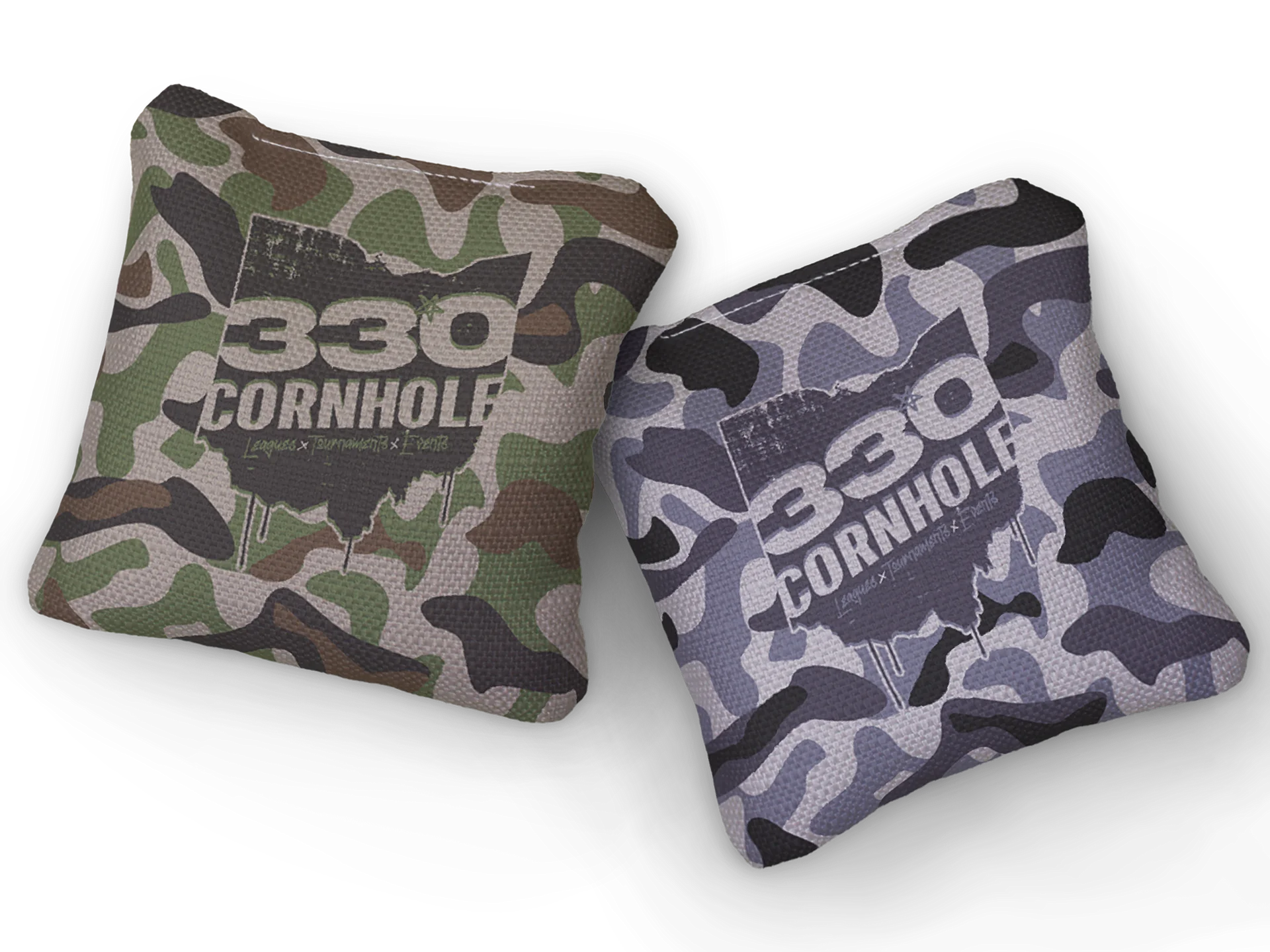 330 Cornhole Camo Premium All Weather Cornhole Bags QTY 8 product image (1)