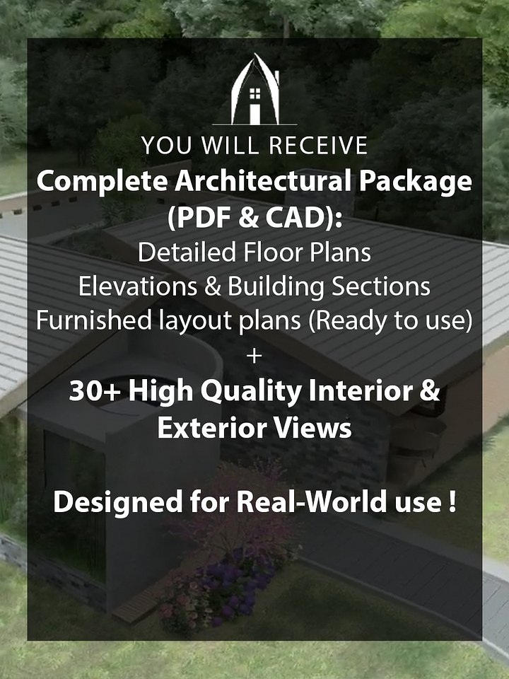 Country House 002 - Drawings\Blueprints CAD + PDF - Metric + Imperial product image (2)