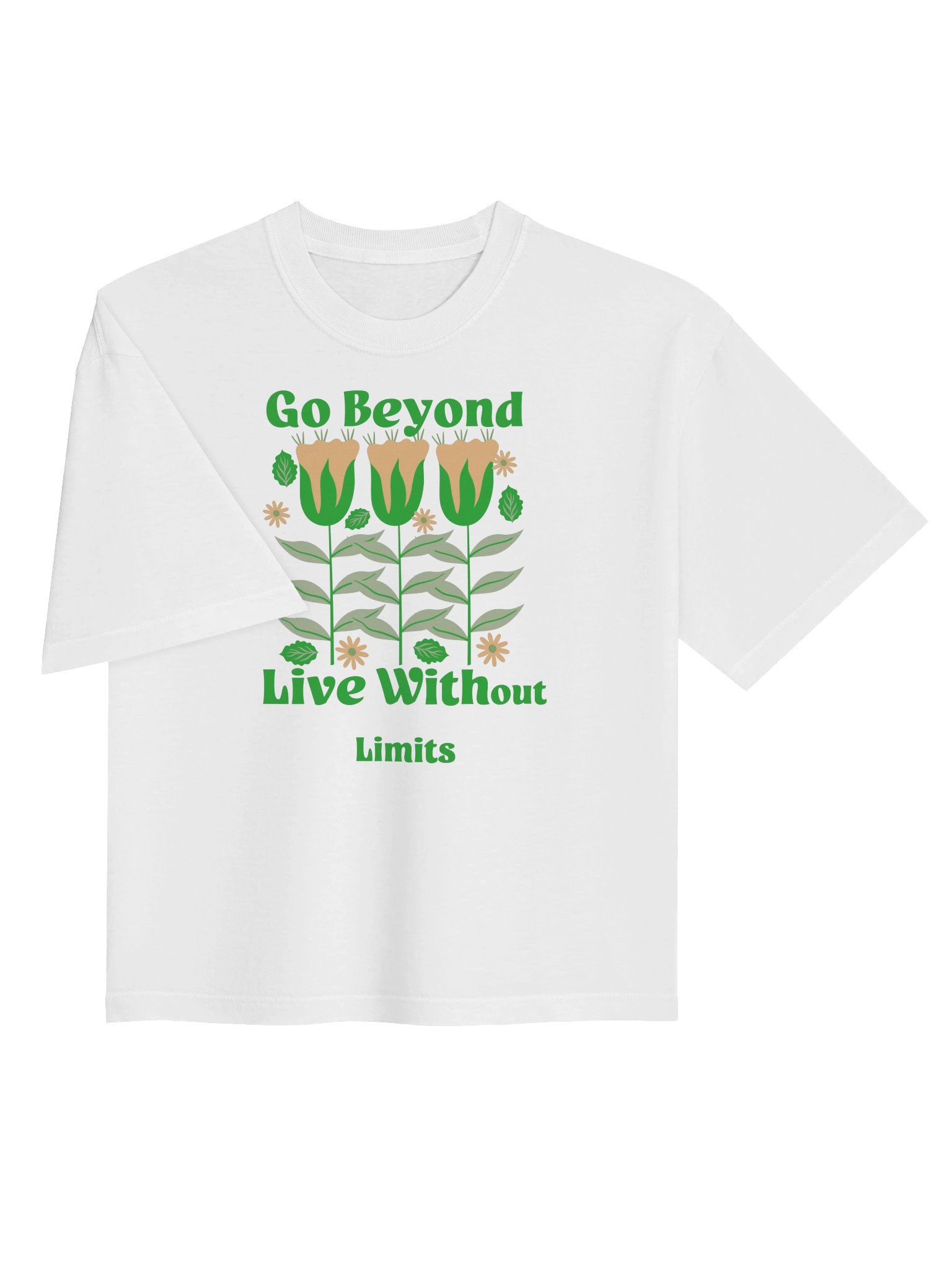 Go Beyond Limitless Floral Boxy Tee product image (21)