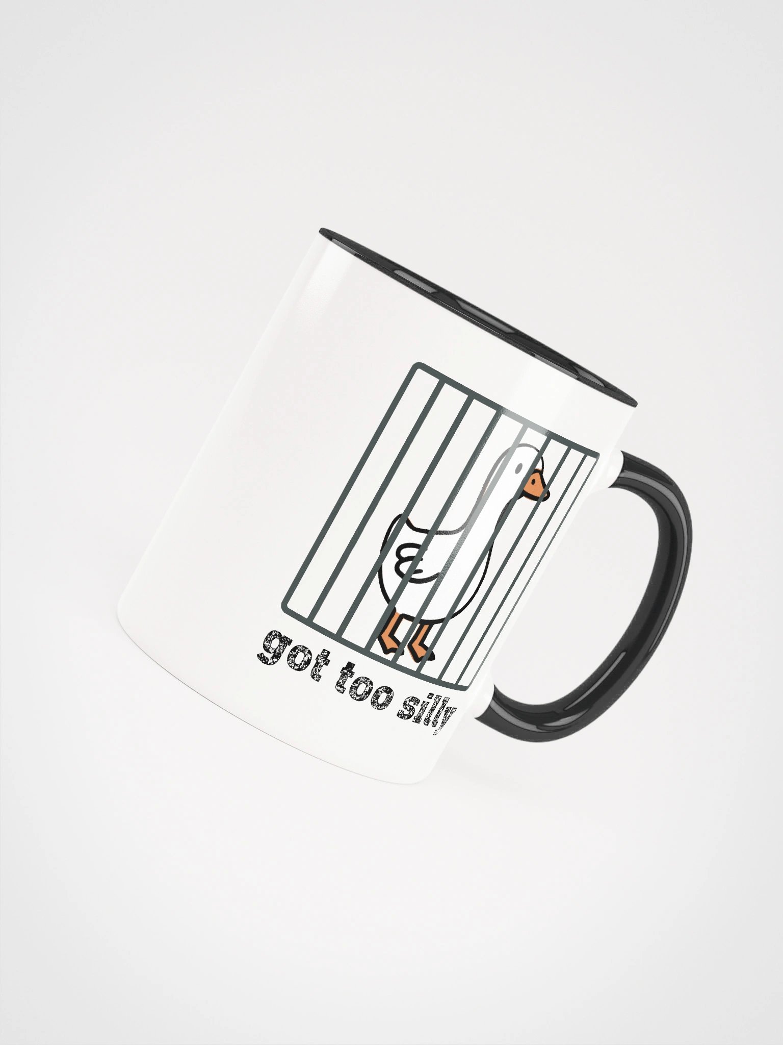 Got Too Silly Goose Two-Tone Coffee Mug 1W1 product image (49)