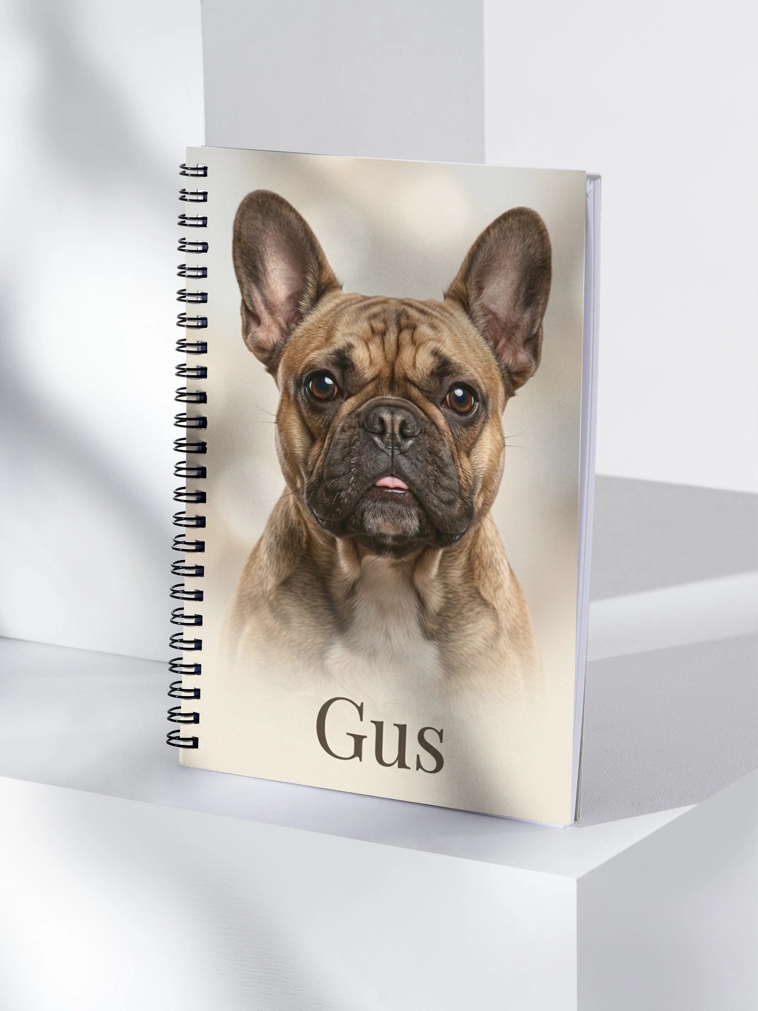 Sunny Day Frenchie Spiral Notebook product image (4)