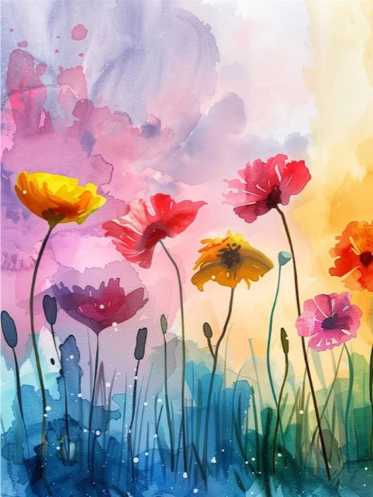 Botanical Flower Art Collection product image (7)