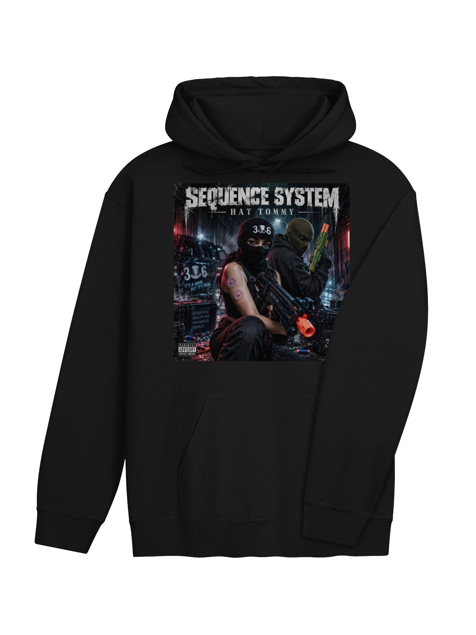Sequence System GILDAN Front Artwork Hoodie product image (4)