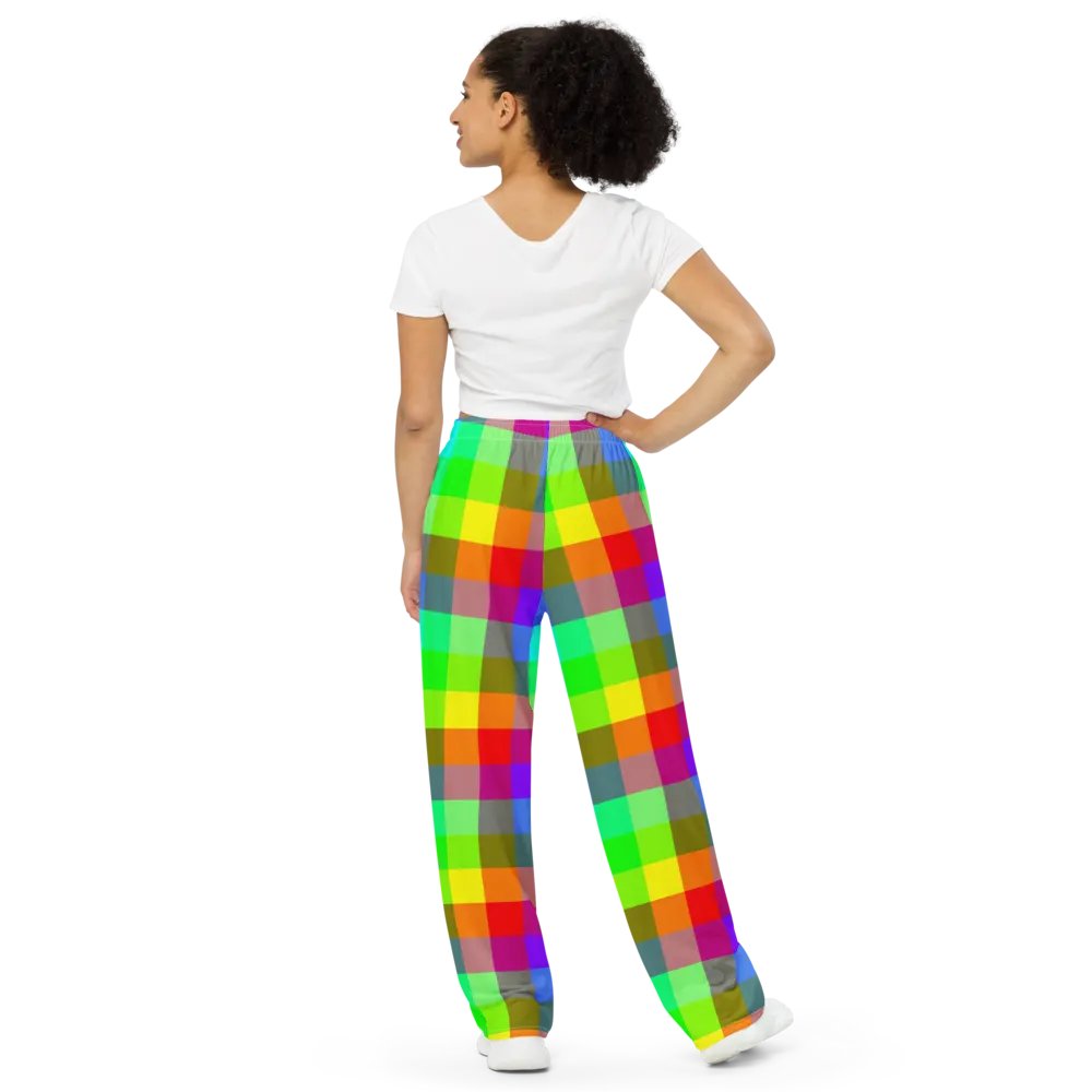 Rainbow Checker Pants product image (4)