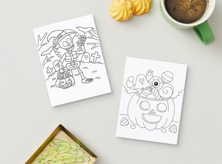 Halloween Activity Pages 2 product image (2)