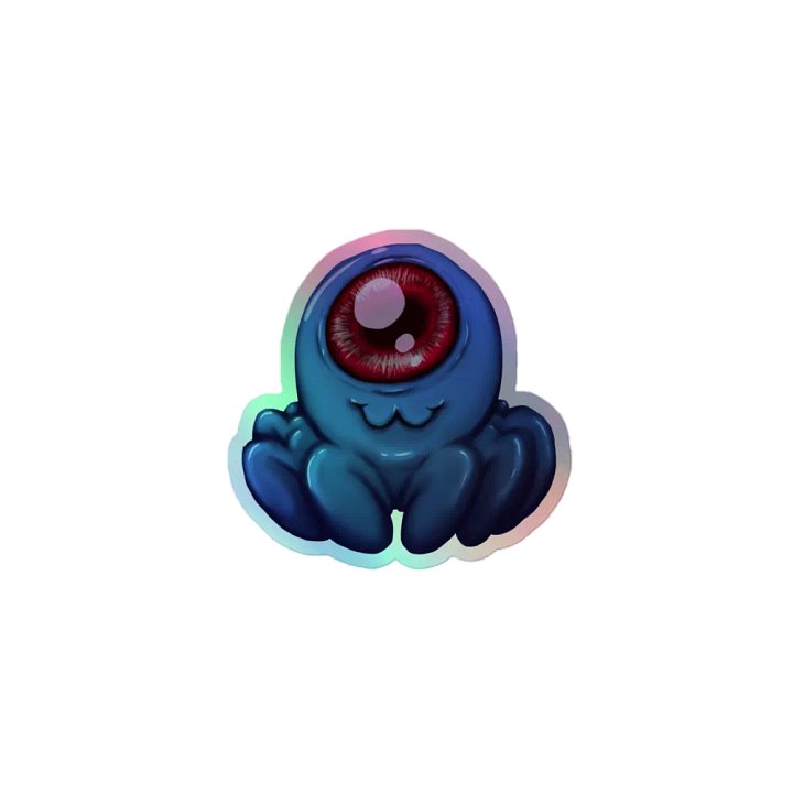 Amoeba Holographic Sticker product image (1)