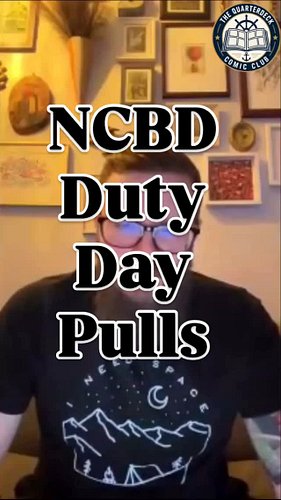 Joe is checking in for this week’s New Comic Book Day with his Duty Day Pulls! 🫡

These are the books that made the cut and e...