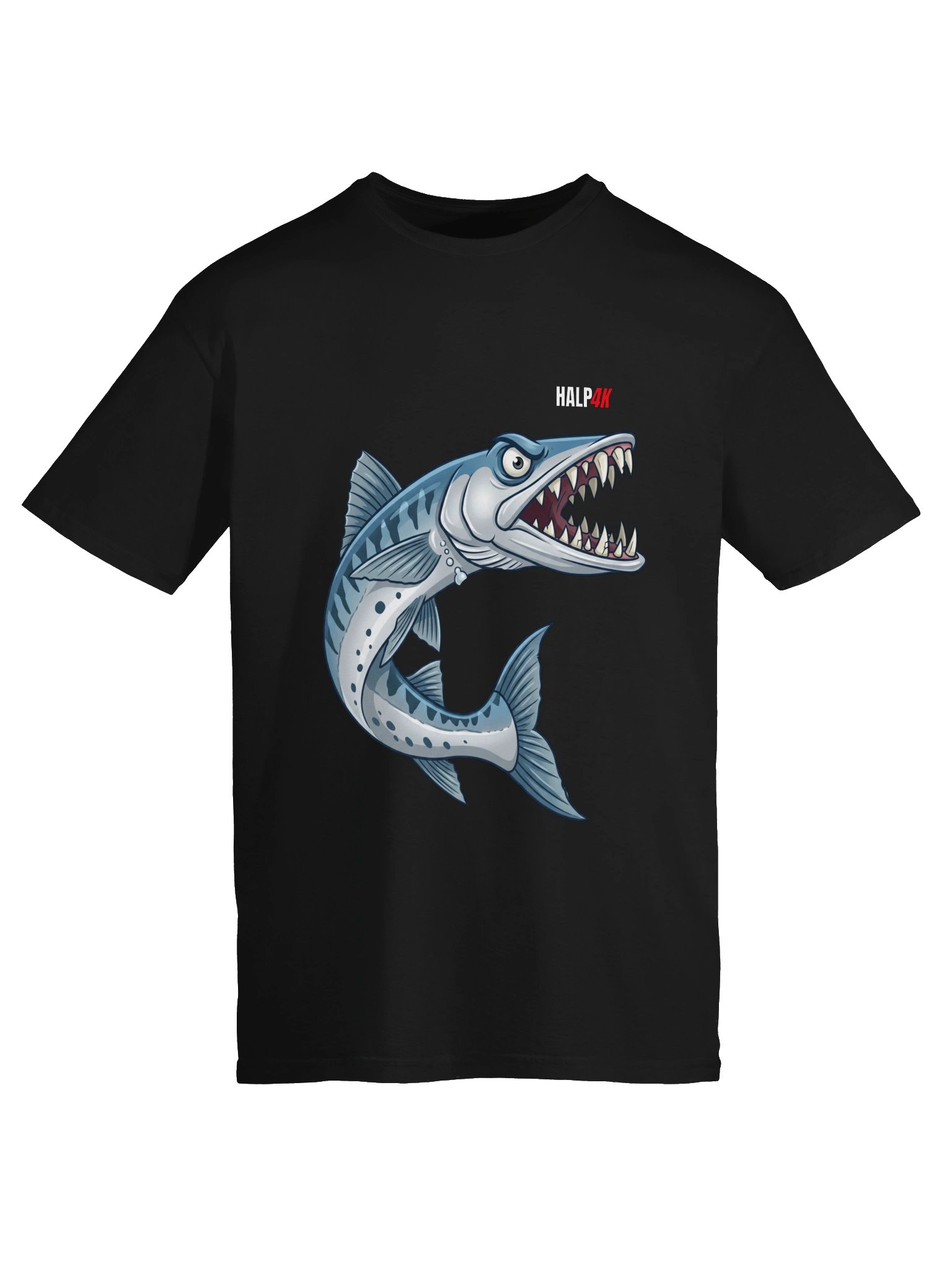 Remera HALP4K Fish Series – Barracuda product image (5)