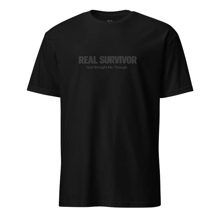 Real Survivor T-Shirt | God Brought Me Through | GBMT by Anthony Johnson product image (1)