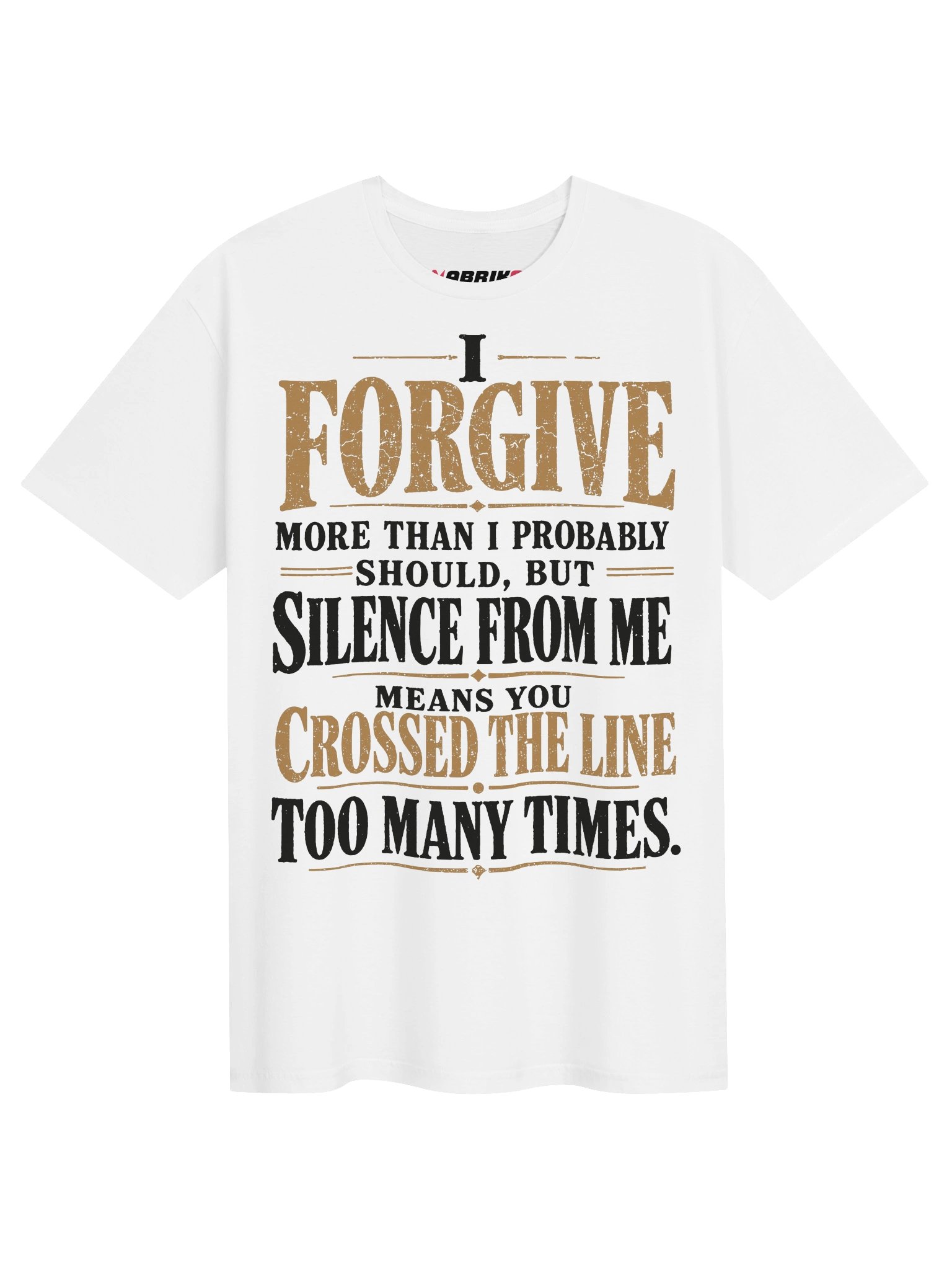Silence Means You Crossed The Line T-Shirt product image (1)
