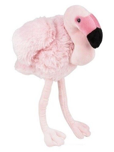 Cute 8" Pink Flamingo Plush - Soft Stuffed Anime Style Tropical Bird Toy product image (2)