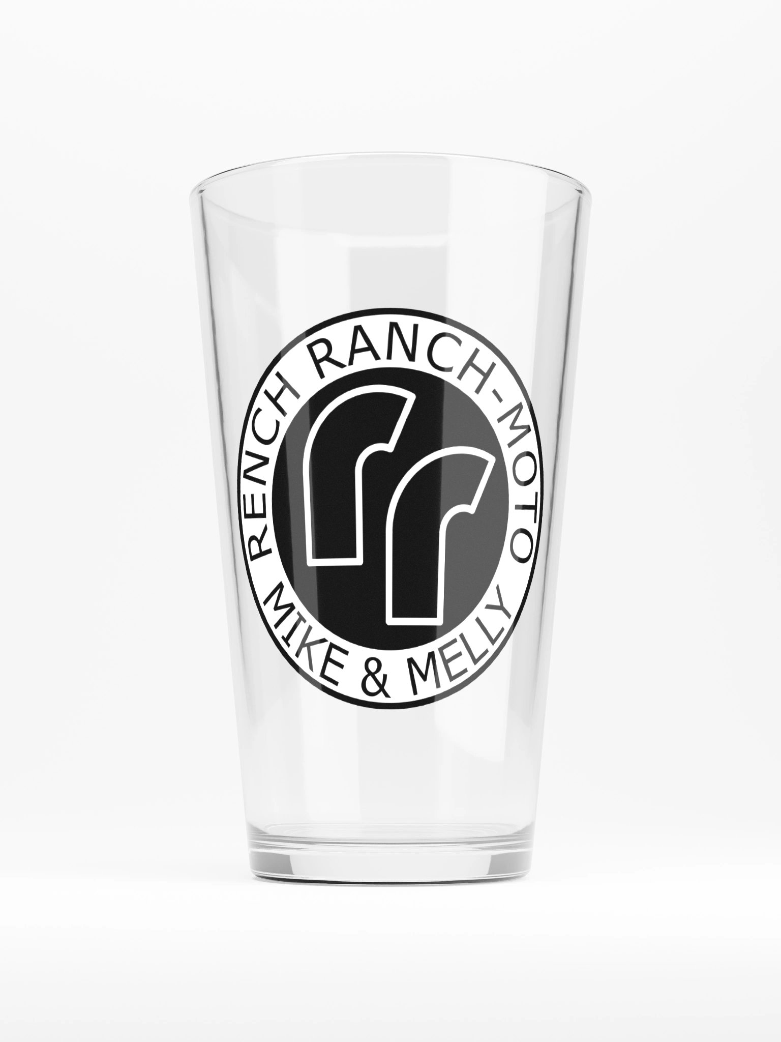 Retro Logo Shaker Pint Glass product image (1)