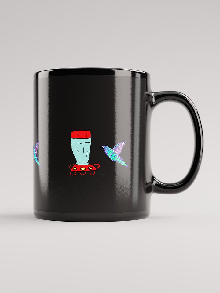 Hummingbird mug - Black product image (2)