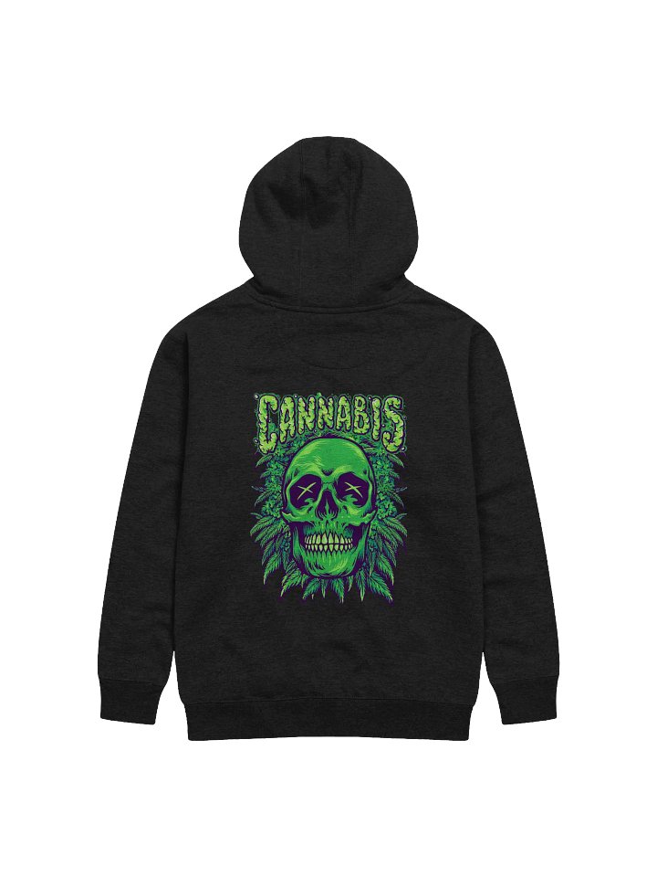 Cannabis Back Printed Hoodie product image (2)