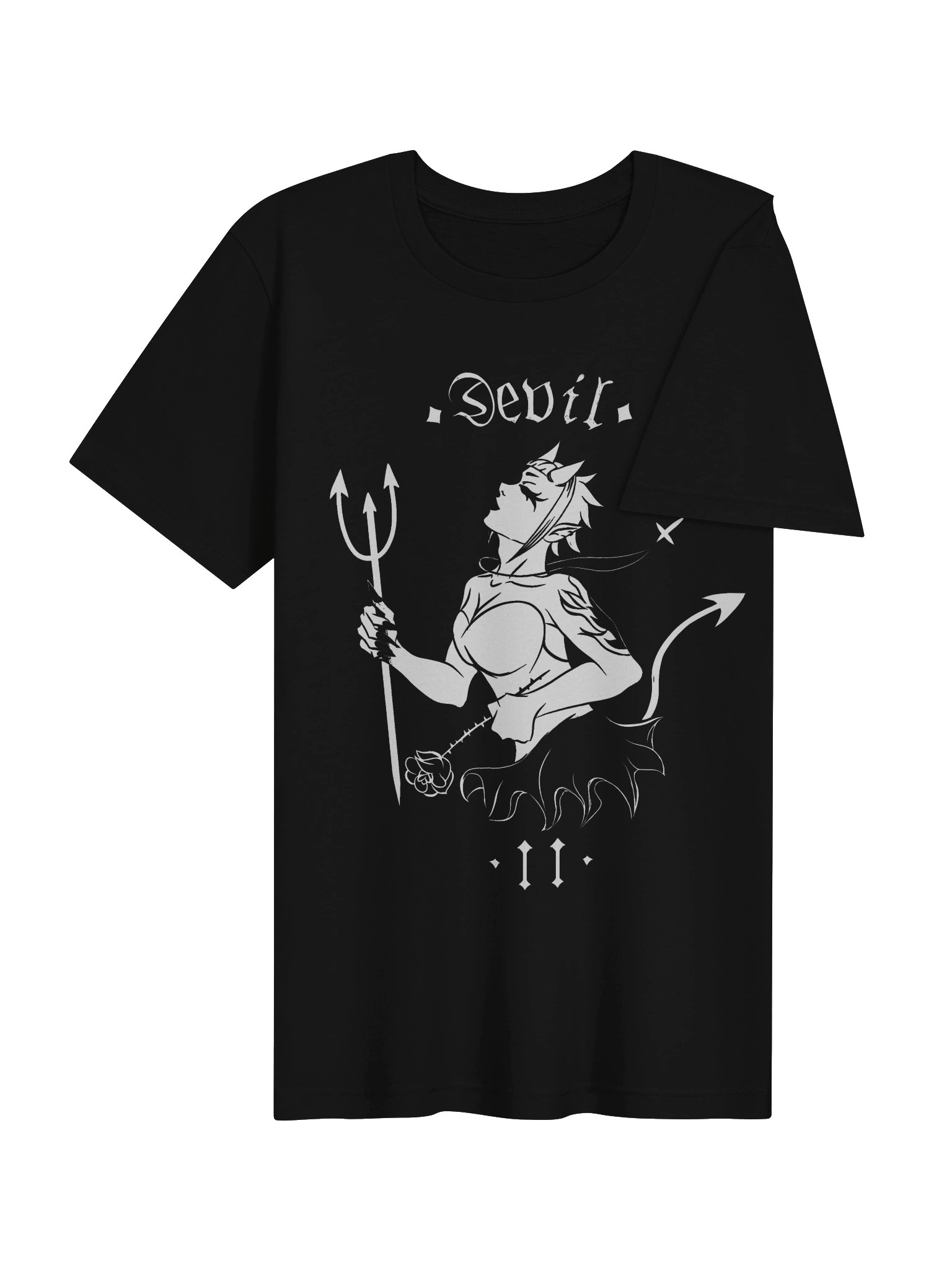 Printed 'Devil' t-shirt product image (4)