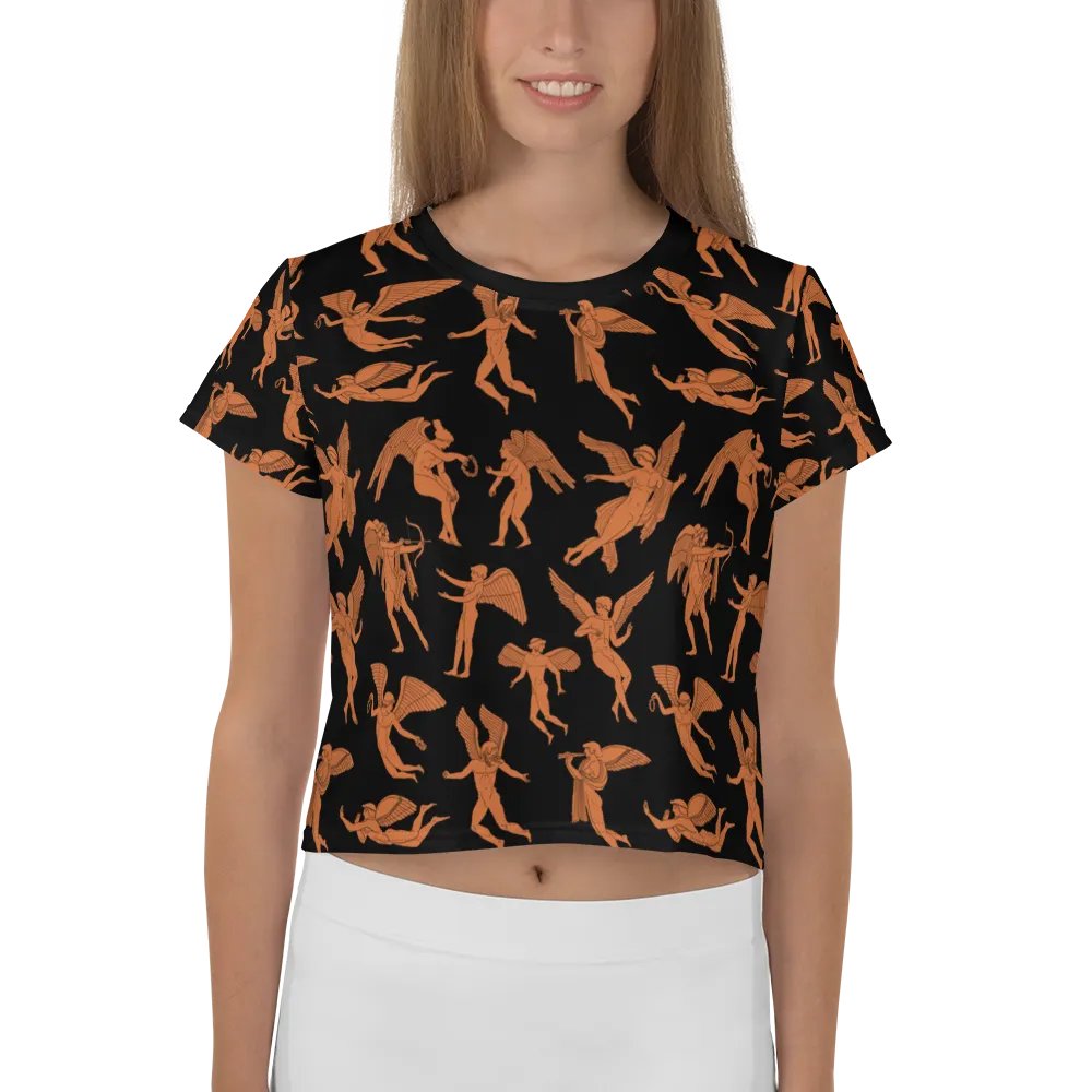Erotes - red figure crop top product image (1)