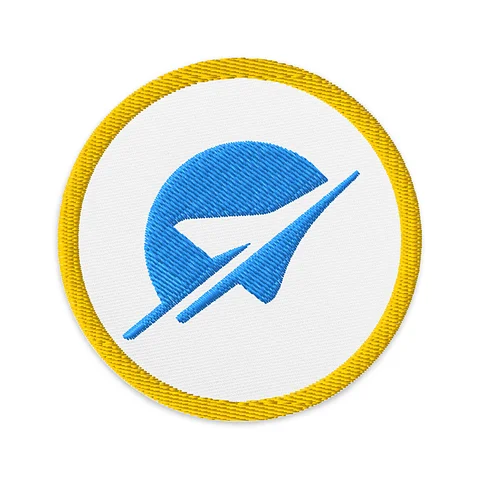National Air and Space Museum Logo Patch (Blue) product image (2)