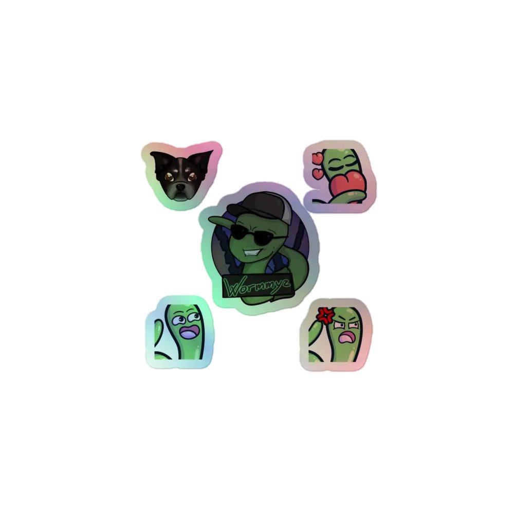 Worm Stickers product image (1)