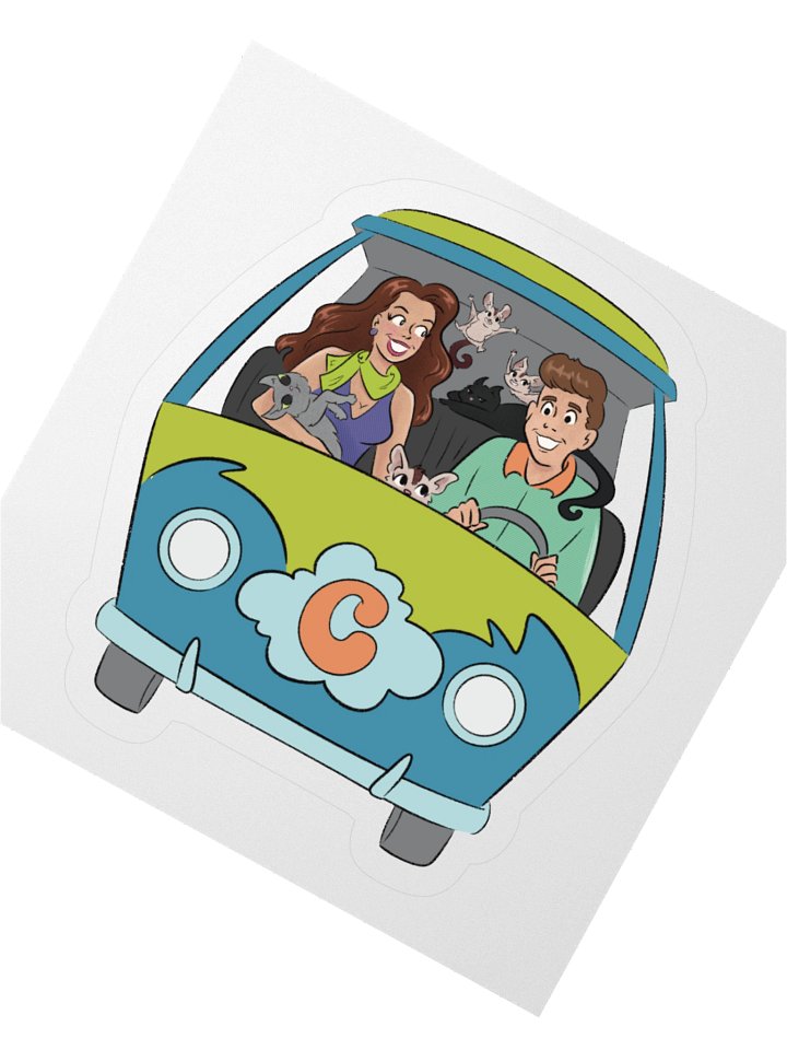 C4RAVAN Family Sticker product image (4)