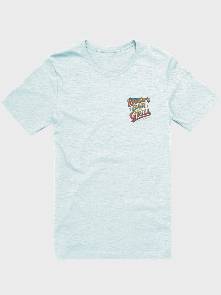 Rooster’s Bar and Grill Logo - Retro Beach Bar Design from St. Petersburg FL Tee product image (1)