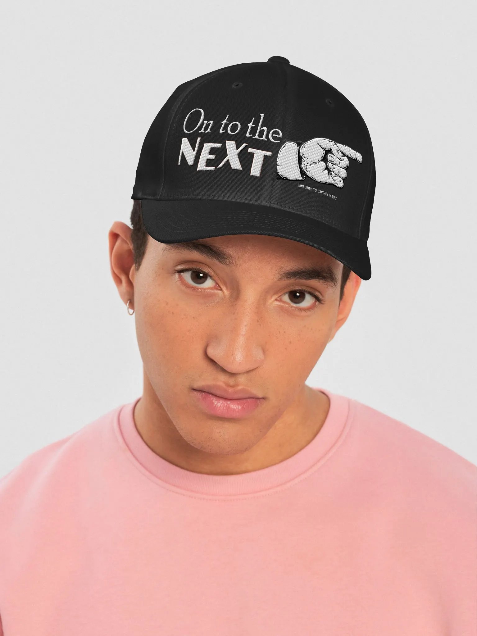 ON TO THE NEXT (Embroidered Fitted Cap) product image (5)