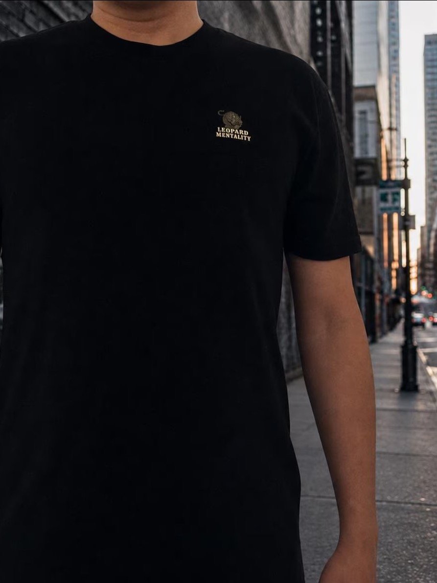 Leopard Mentality™ Leopard Graphic Premium Streetwear T-Shirt product image (2)