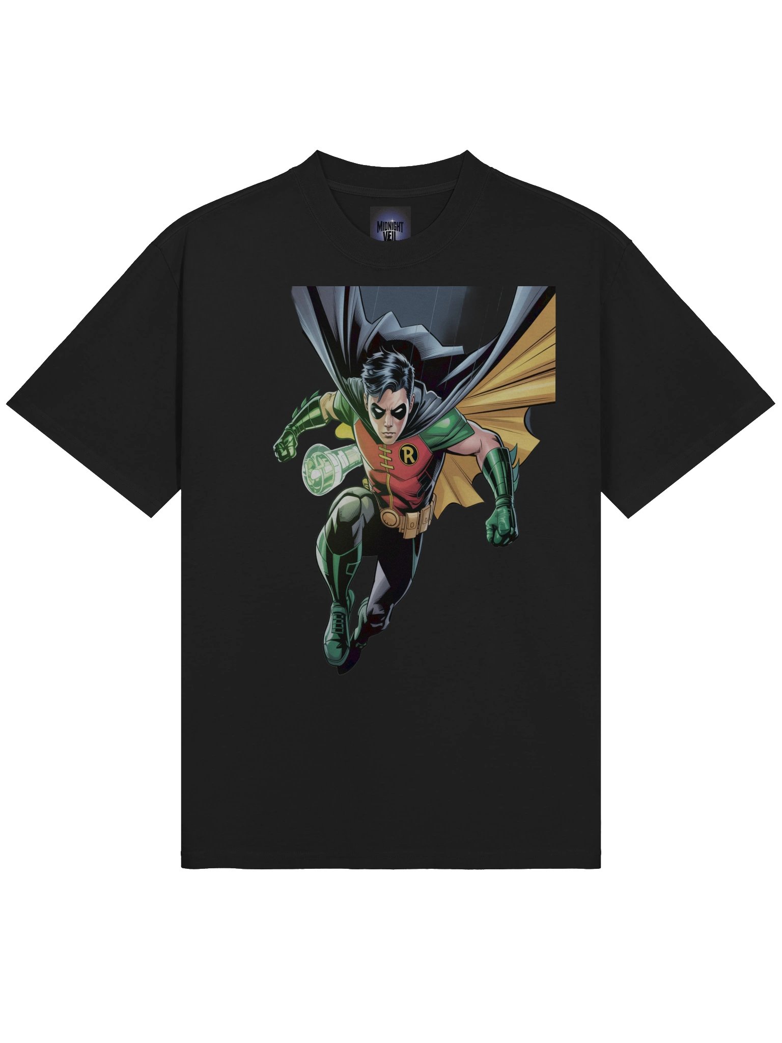 Robin Gadget Gambit Oversized Faded T-Shirt product image (5)