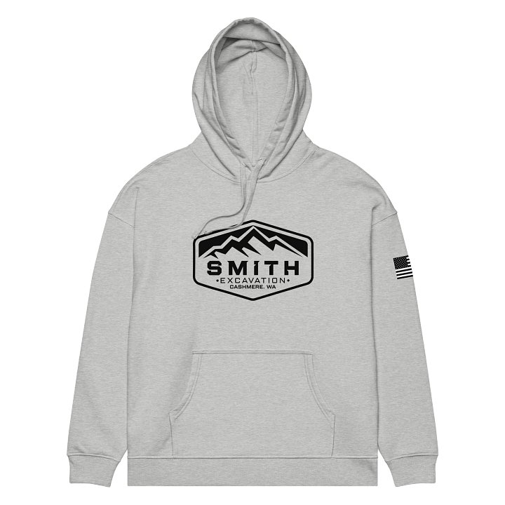 Grey Black Hoodie product image (2)