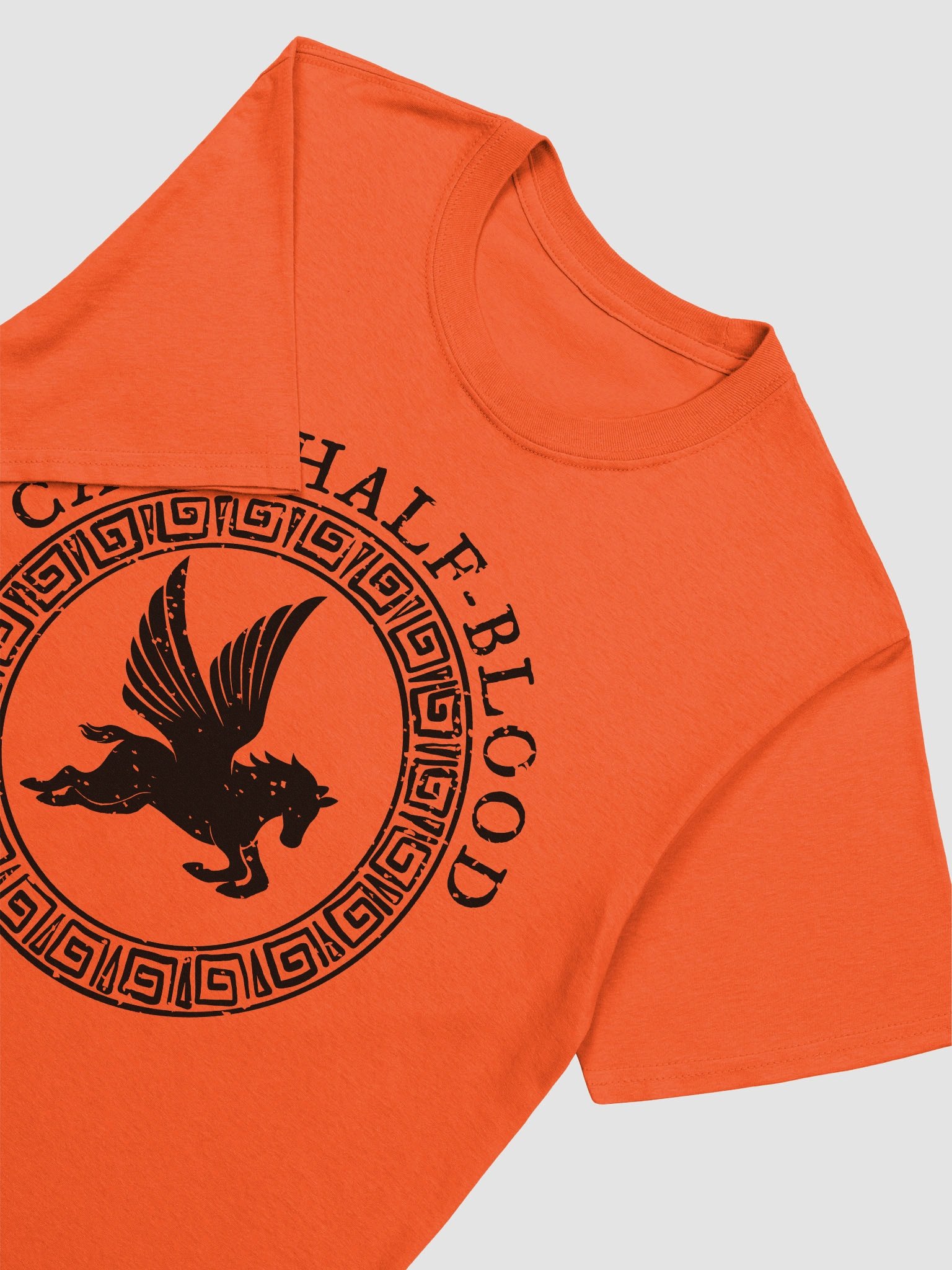 Orange Camp Half Blood T Shirt product image (3)