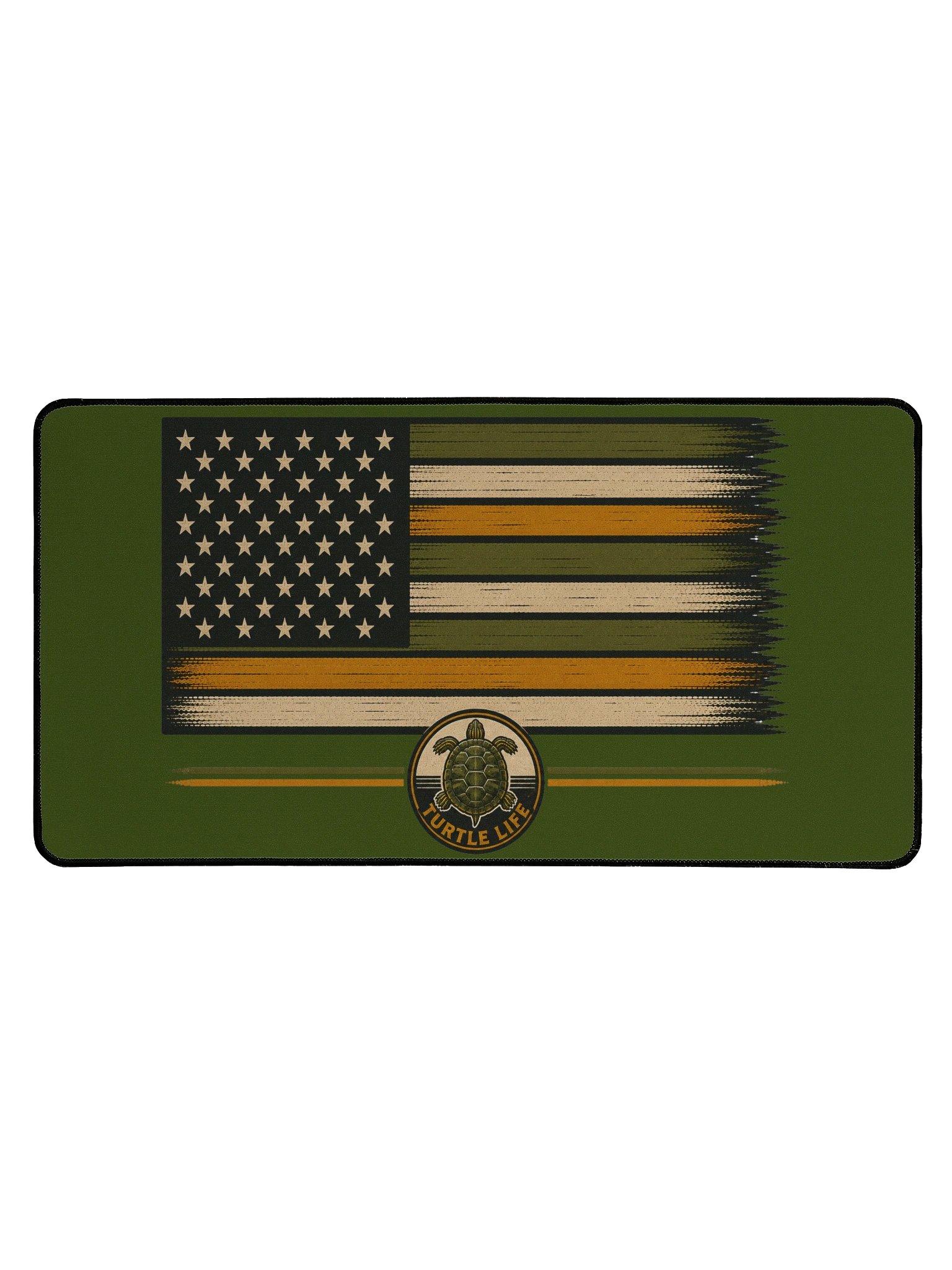 Turtle Life-Flag Desk pad product image (1)