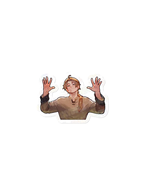 Rudeus Absolute Cinema Color Cutout Magnet