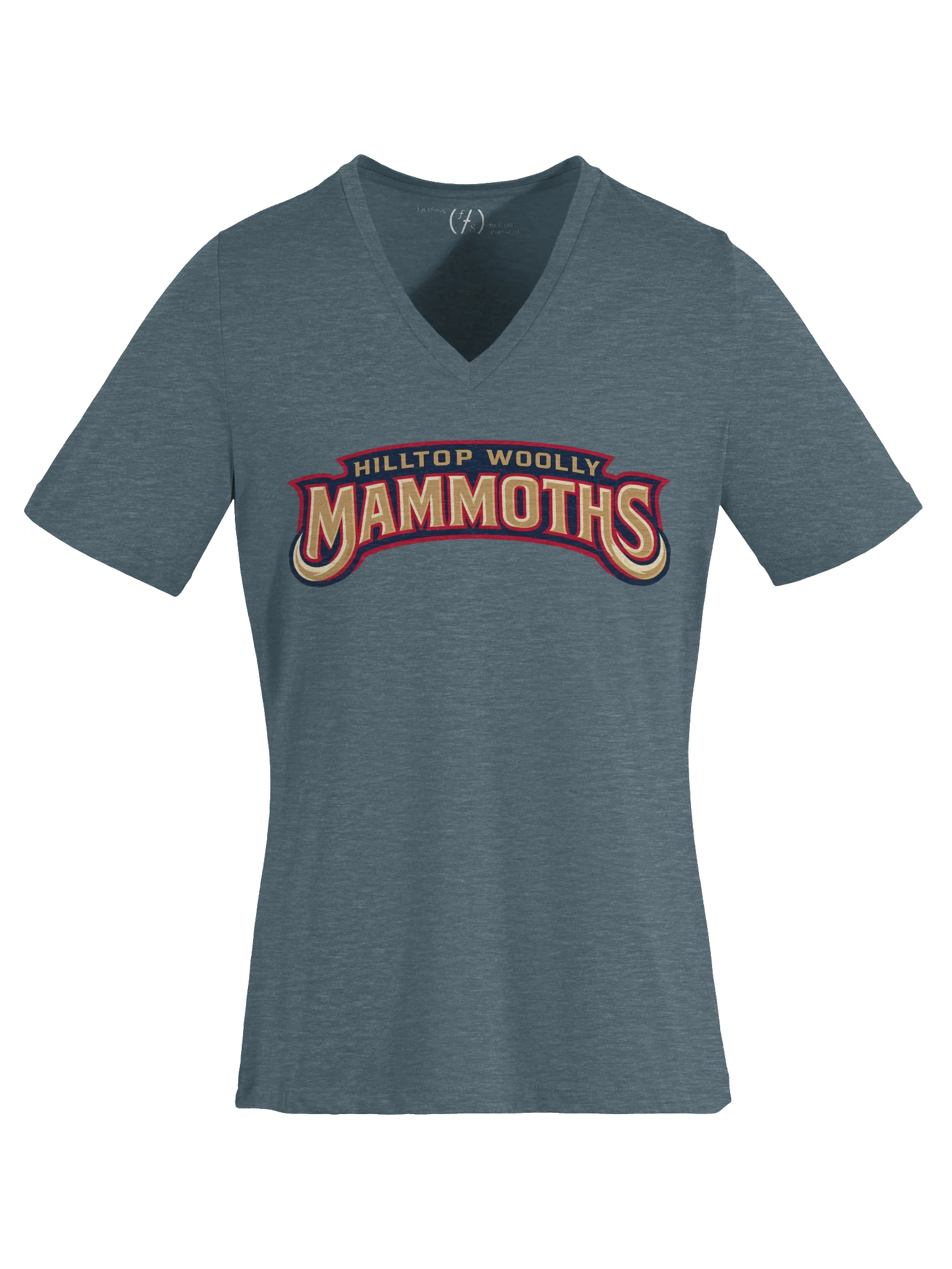 Hilltop Woolly Mammoths (Woolly’s) Women's V-Neck T-Shirt product image (7)
