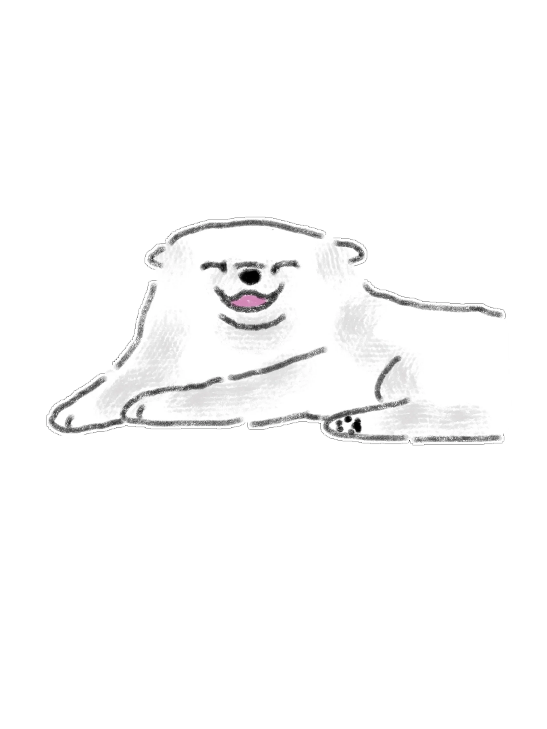 Cool & Stylish White Puppy Digital PNG Graphics Pack (15 Designs) product image (10)