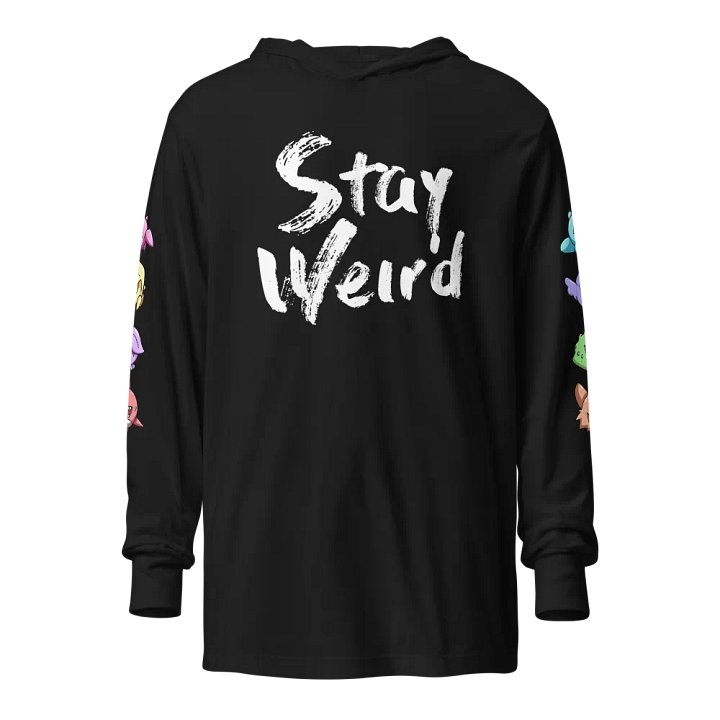 Stay Weird Hooded Tee product image (1)