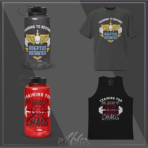 Are you loyal to the Emperor or Chaos? ⚔️💥 We’ve got designs for all Warhammer 40K warriors! Whether you’re training to becom...