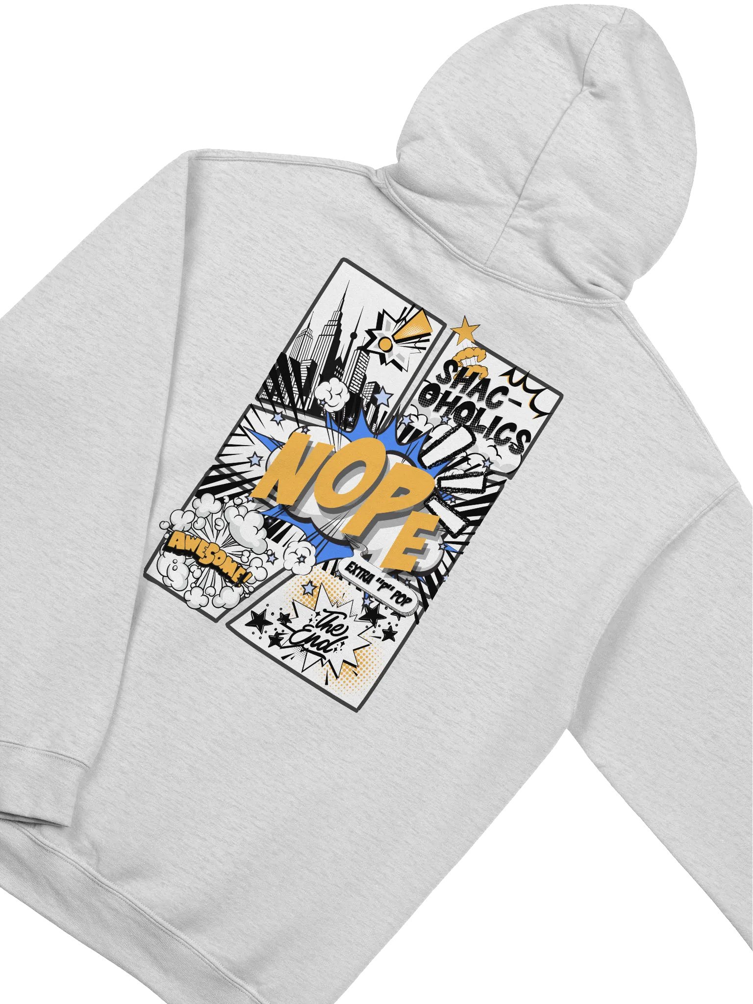 Explosive Golden Yellow NoPe Shac-oholics Hoodie product image (4)
