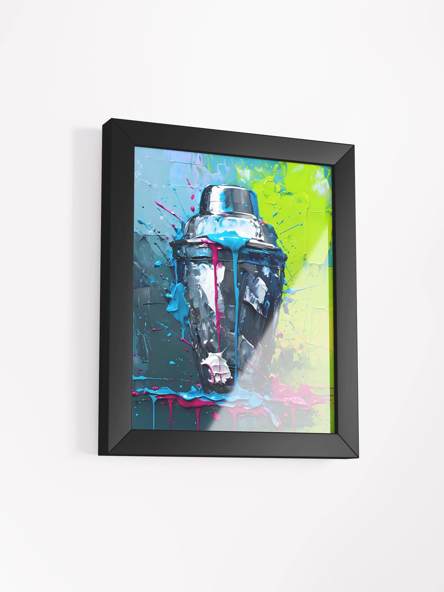 Vibrant Cocktail Shaker Art Print product image (3)