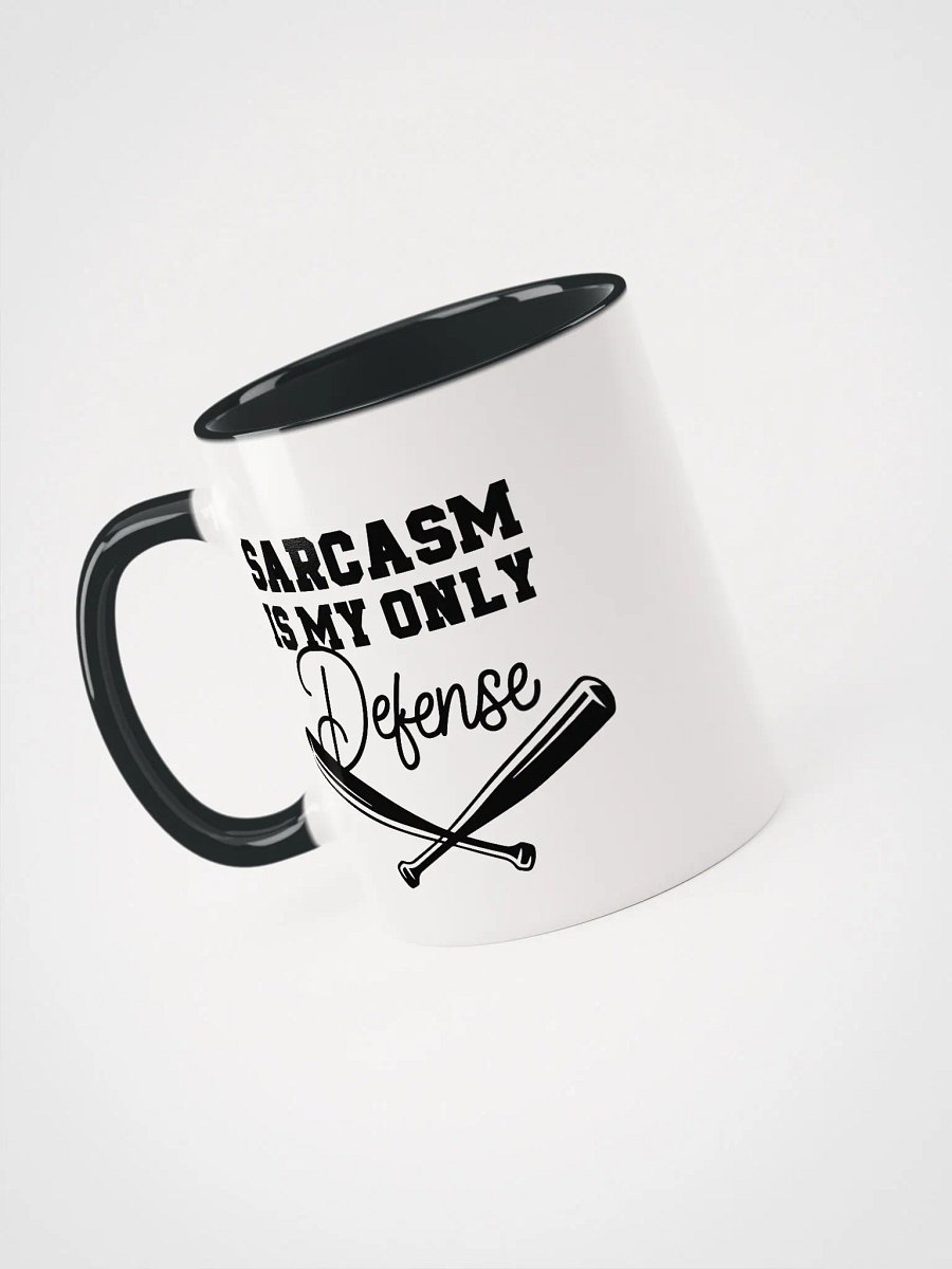 Sarcasm Is My Only Defence Mug product image (3)
