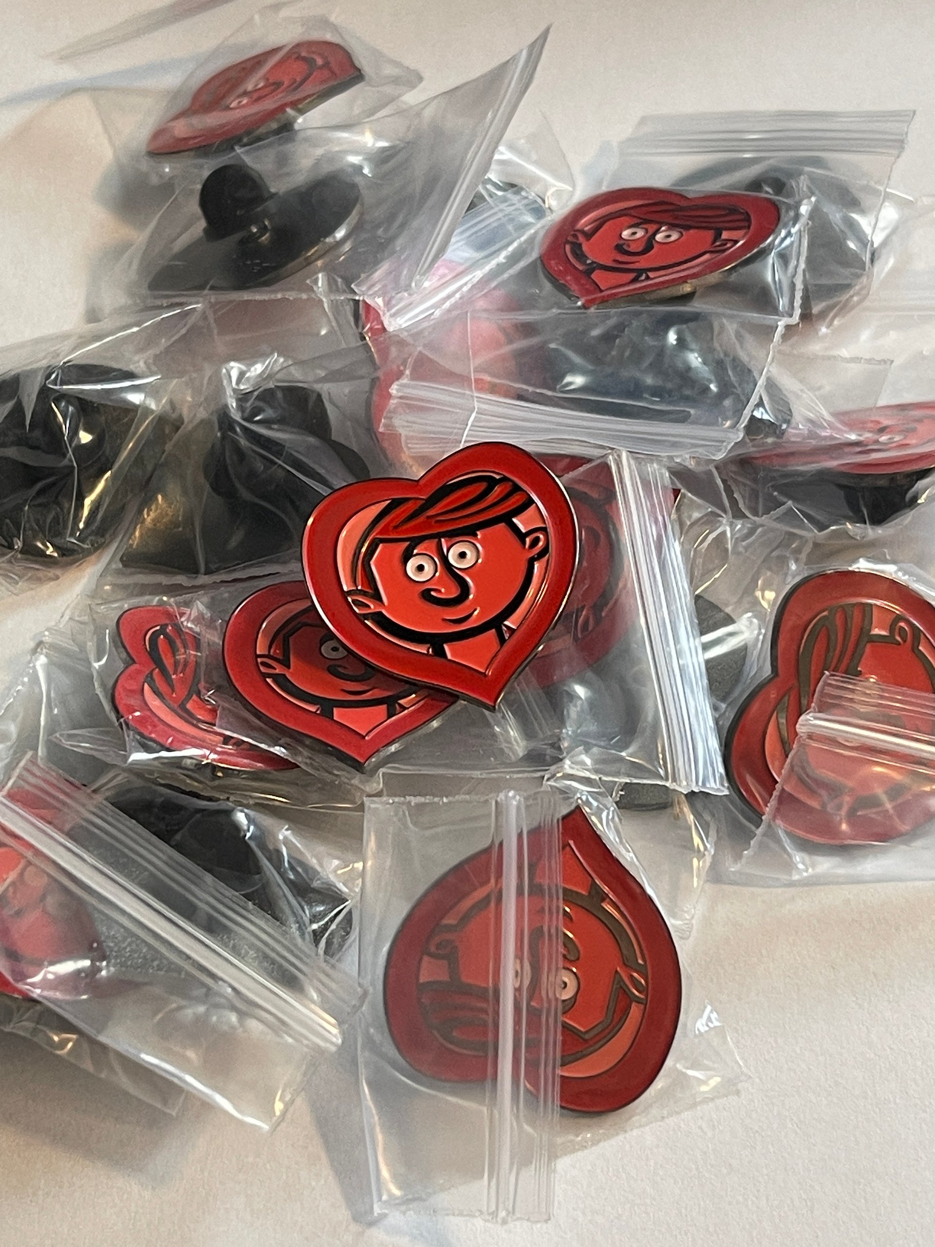 BroughyLove Enamel Pin product image (4)