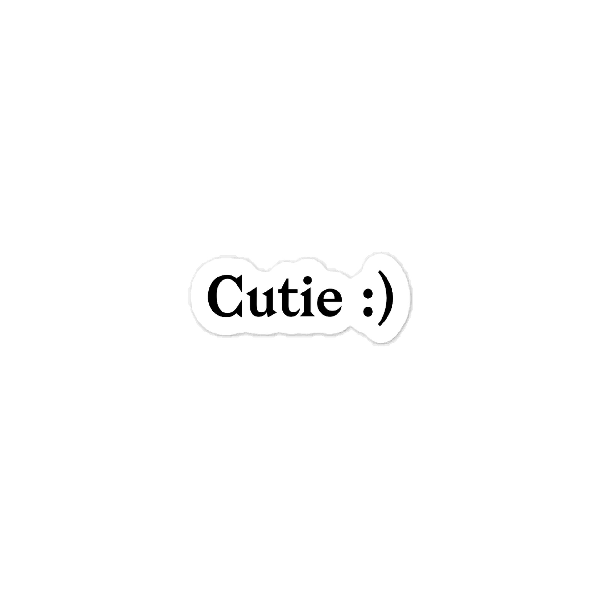 Cutie :) Valentine’s Day Sticker. product image (1)