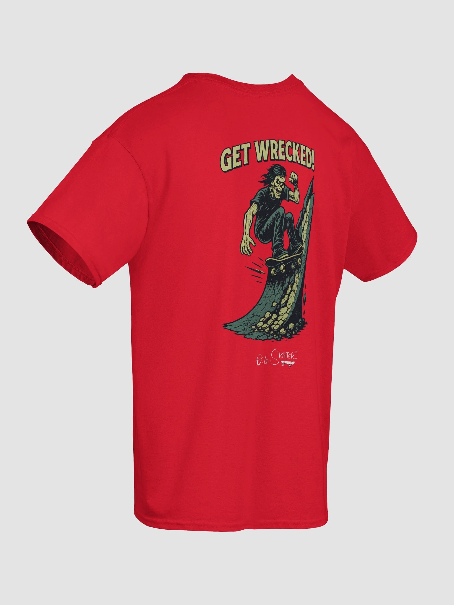 "Get Wrecked" (dark) by O.G. SKATER product image (3)