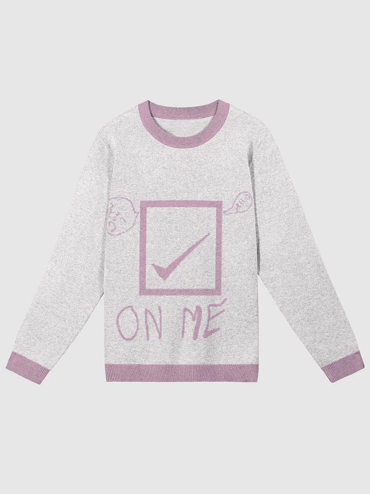 check on me Knit sweater product image (1)