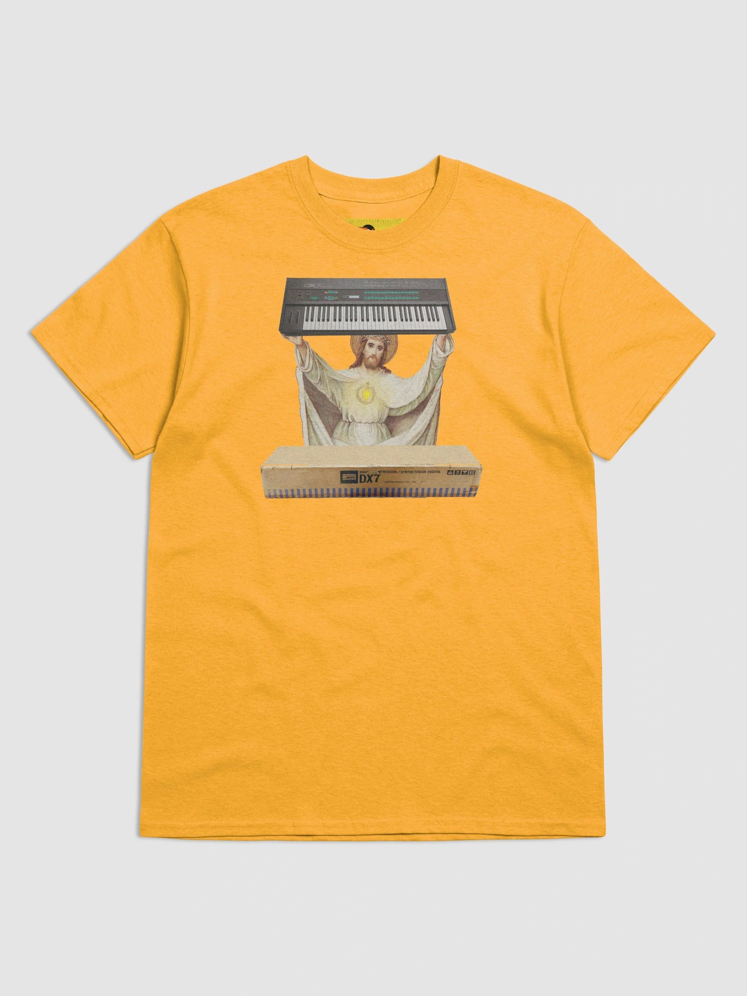 Lost in the Synth´s Faith (d-x-7 tribute ) by Frank Fonik, Techno EDM Unisex t-shirt product image (5)
