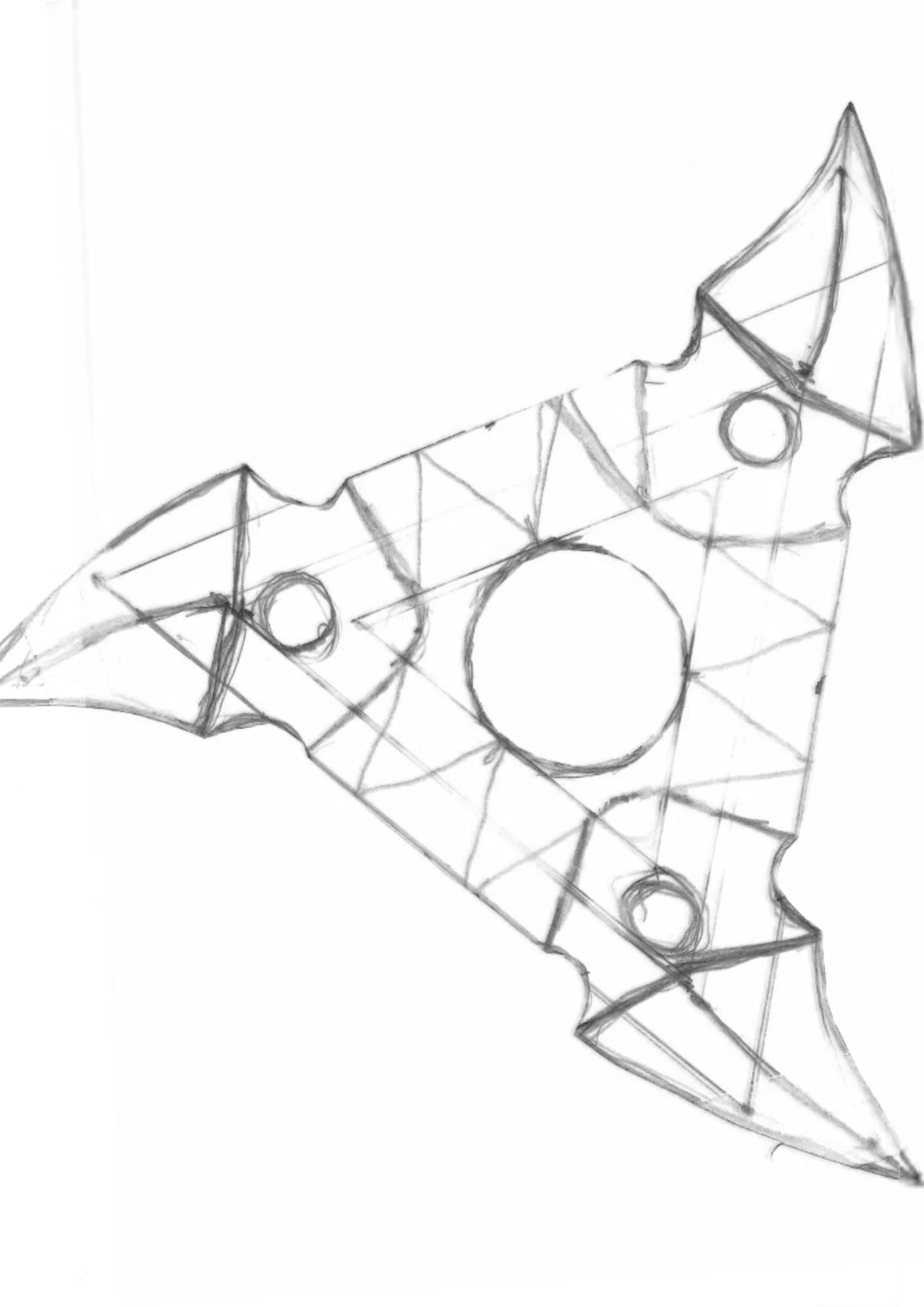 Cardboard weapon sketches - PDF product image (6)