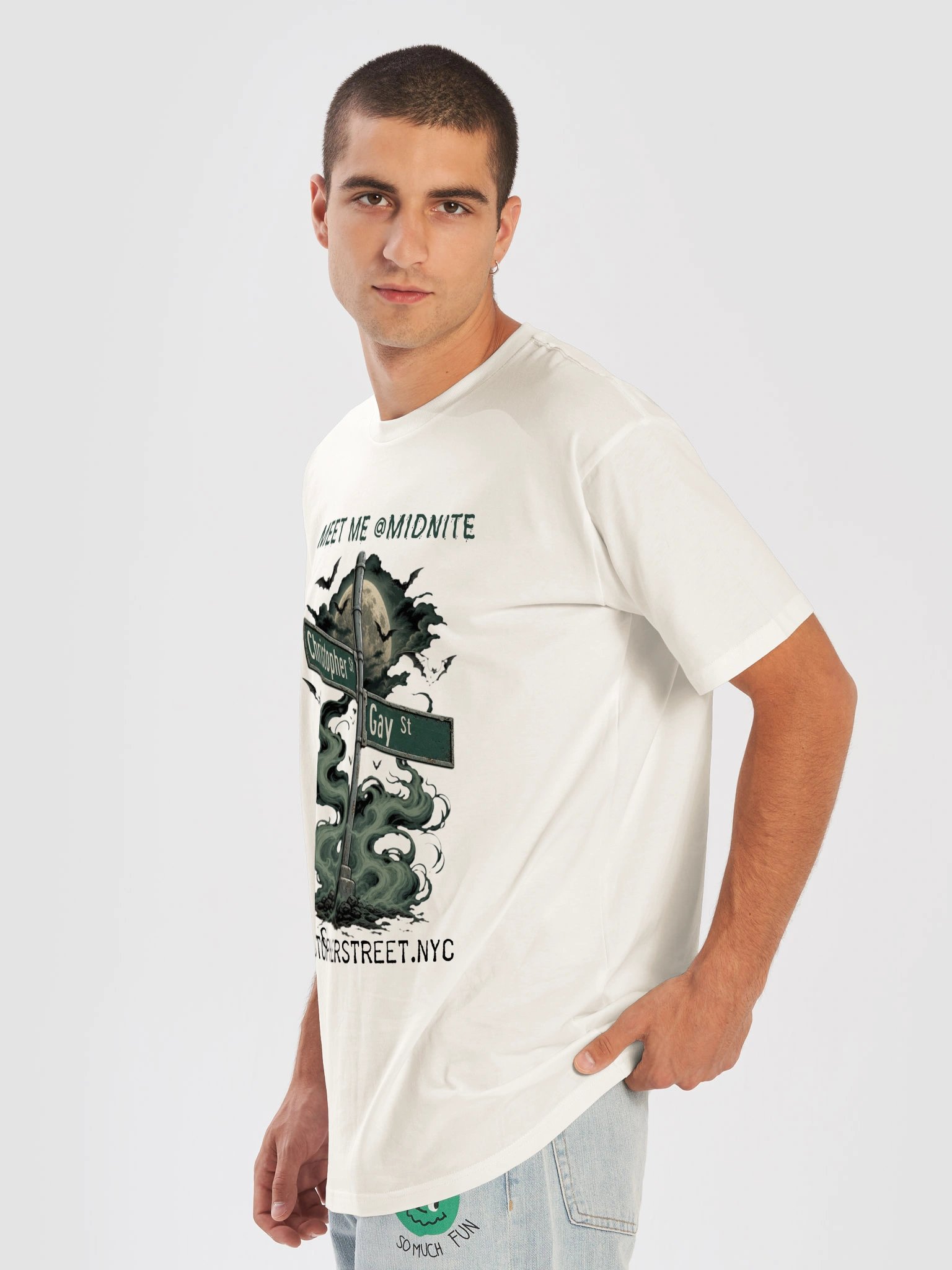 Meet Me @Midnite | Christopher & Gay Streets Halloween Pride Tee product image (16)